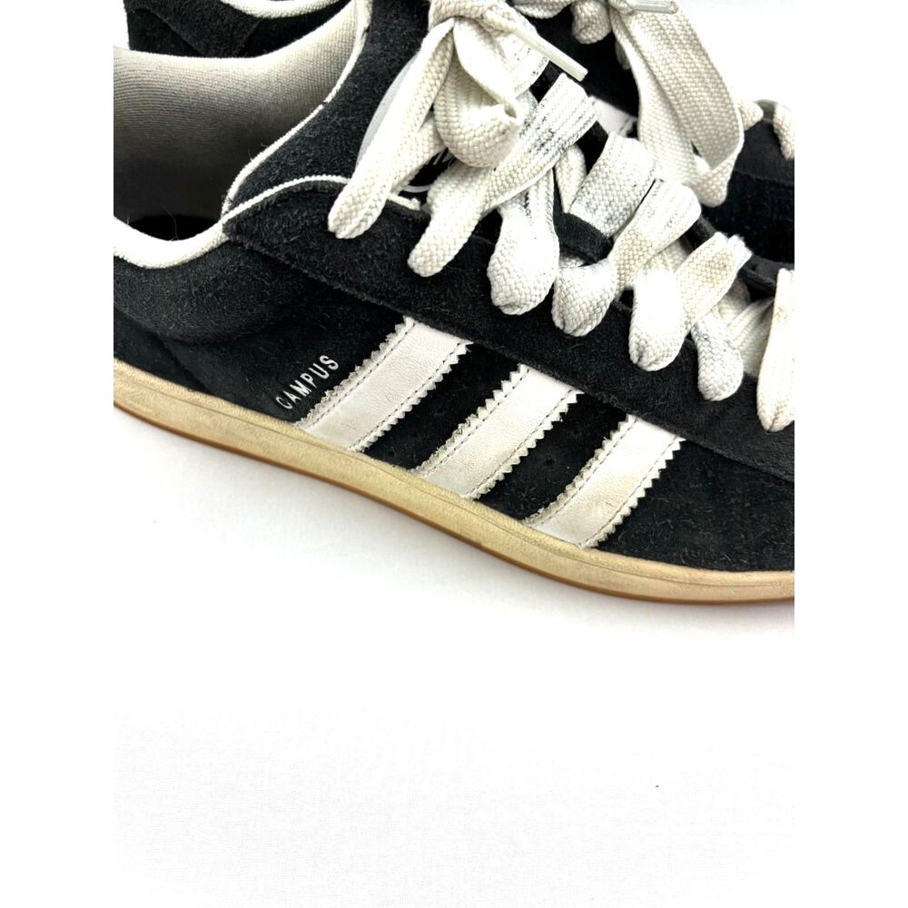 ~ Adidas Gazelle Mens 13 Suede Blue Leather Sneakers Athleisure Shoes Navy